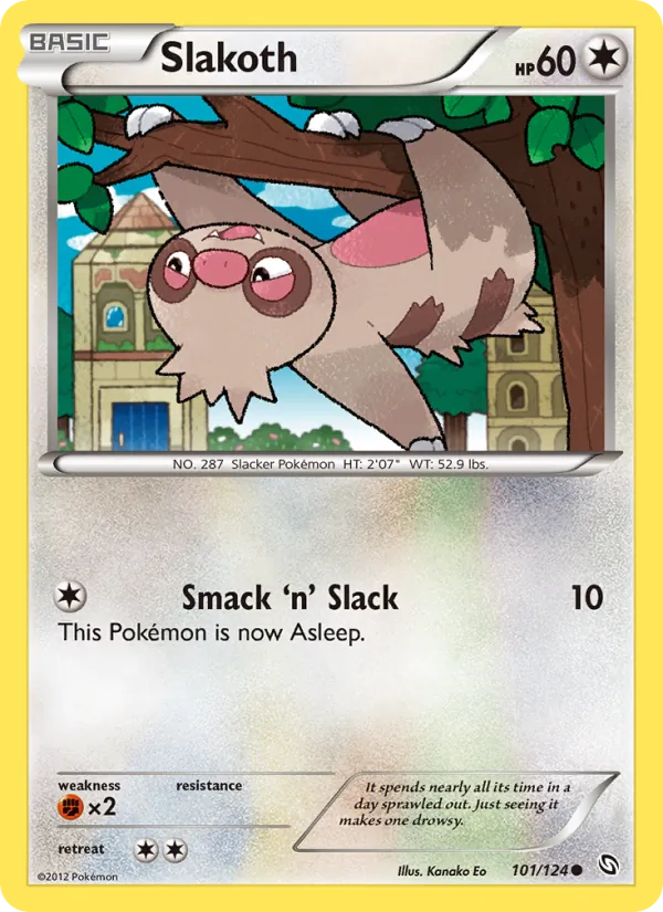 Slakoth card