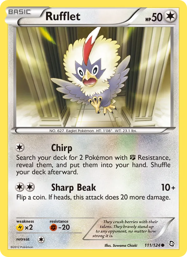 Rufflet card