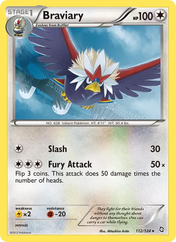 Braviary card