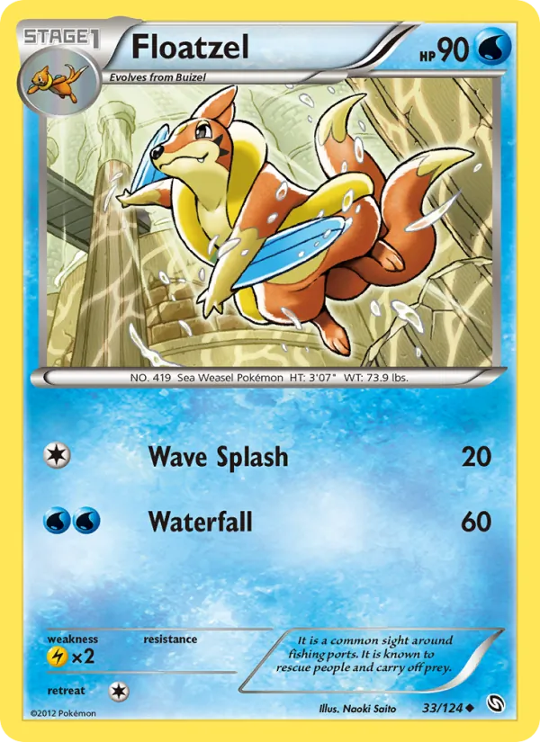 Floatzel card