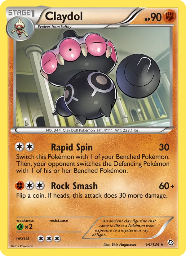 Claydol card