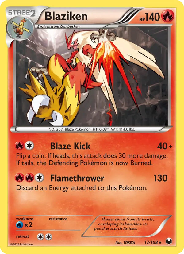 Blaziken card