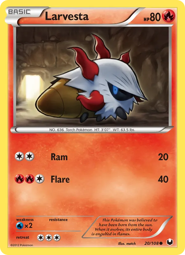 Larvesta card