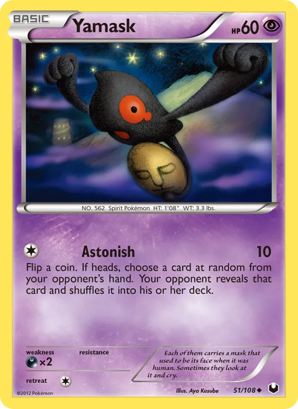 Yamask card