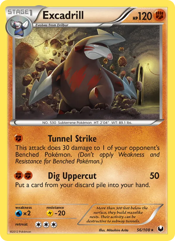 Excadrill card