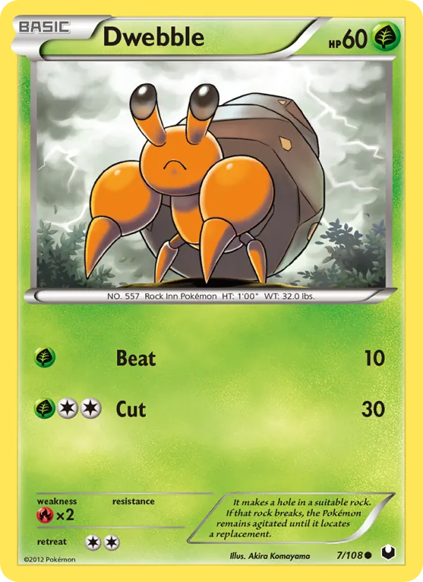 Dwebble card