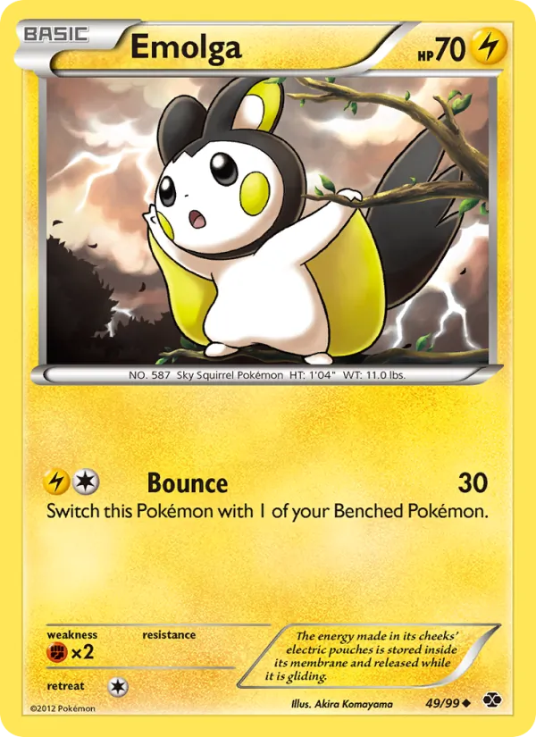 Emolga card