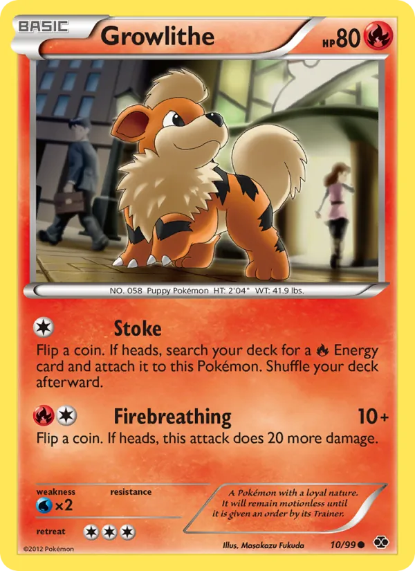 Growlithe card