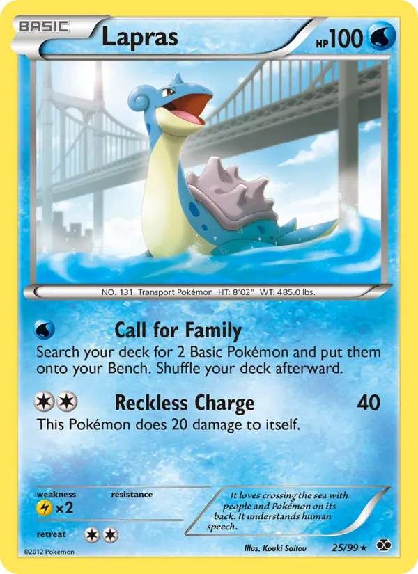 Lapras card