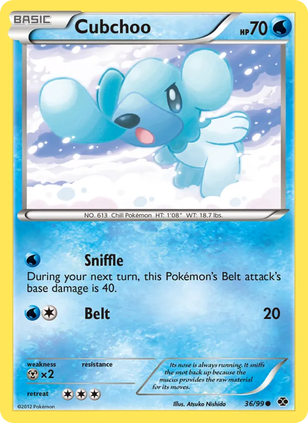 Cubchoo card