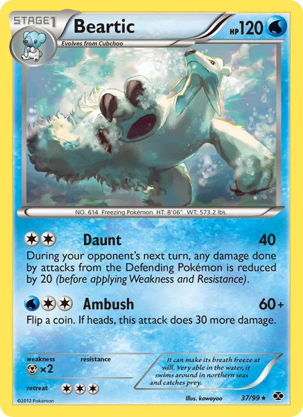 Beartic card