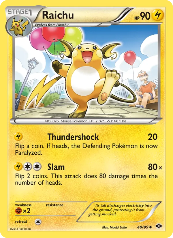 Raichu card