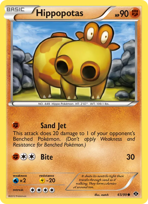 Hippopotas card