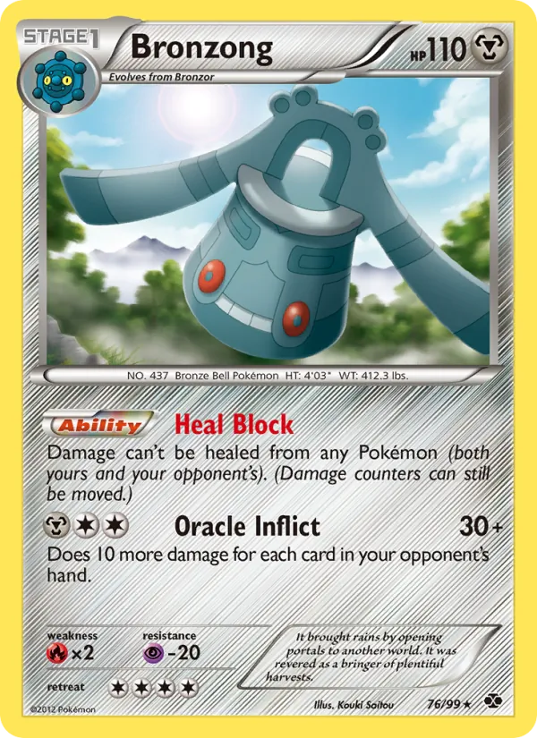 Bronzong card