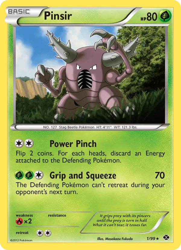Pinsir card