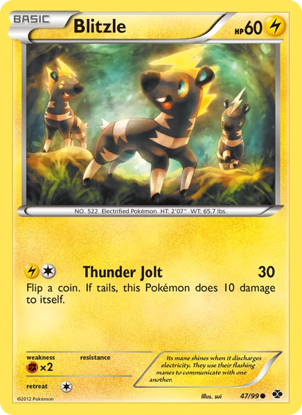 Blitzle card
