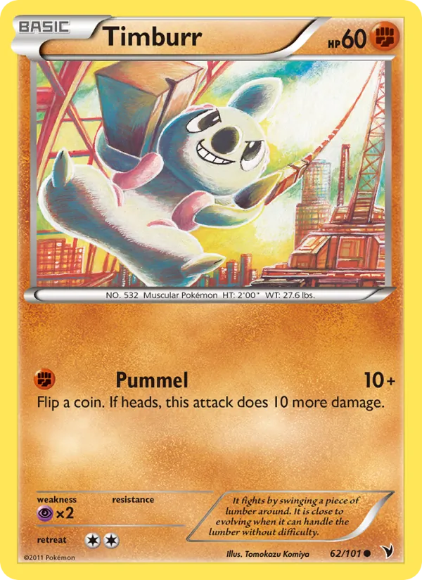 Timburr card