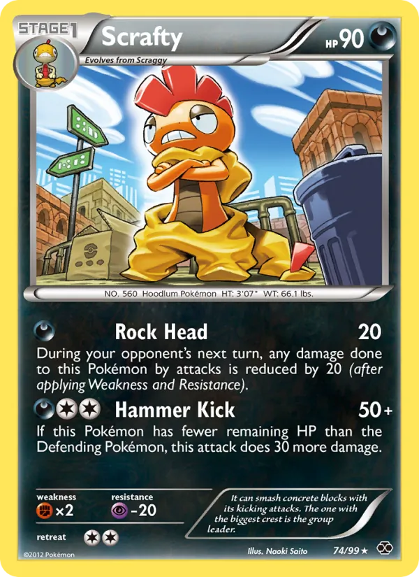 Scrafty card