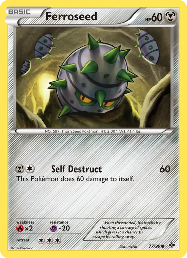 Ferroseed card