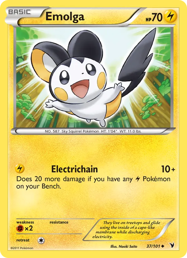 Emolga card