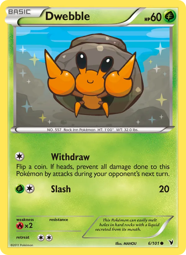 Dwebble card