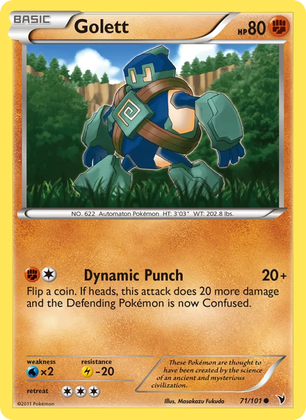 Golett card