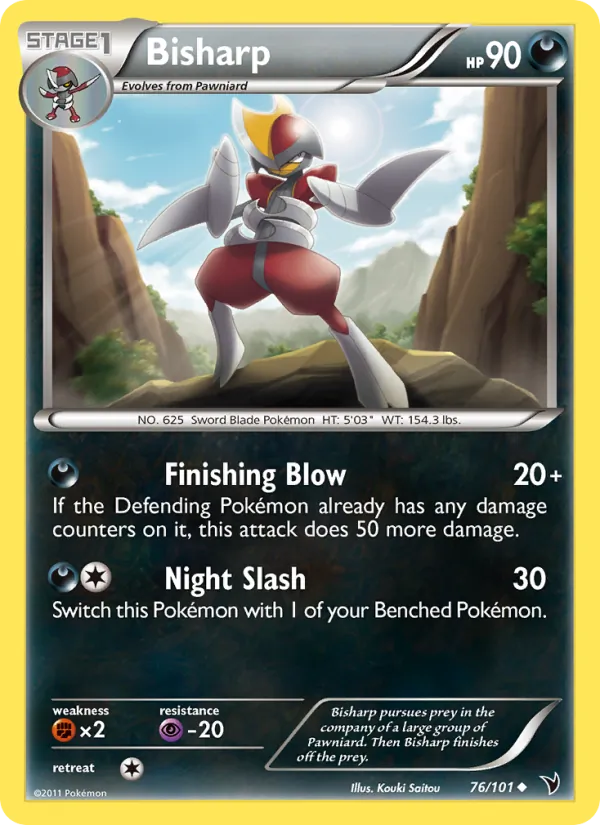Bisharp card