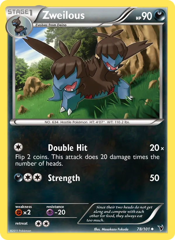 Zweilous card