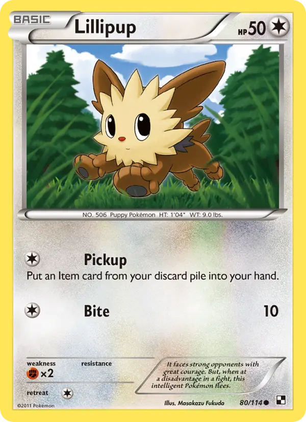 Lillipup card