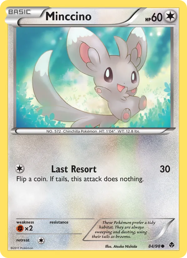 Minccino card