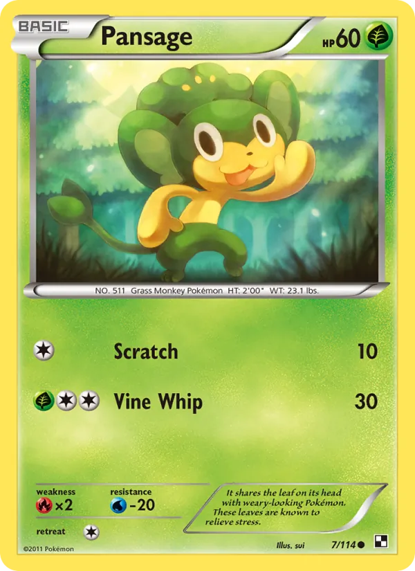 Pansage card