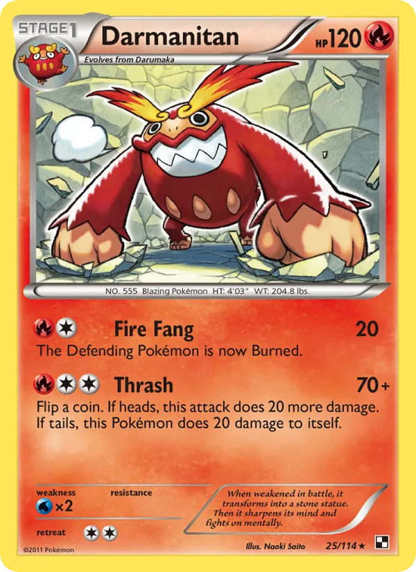 Darmanitan card