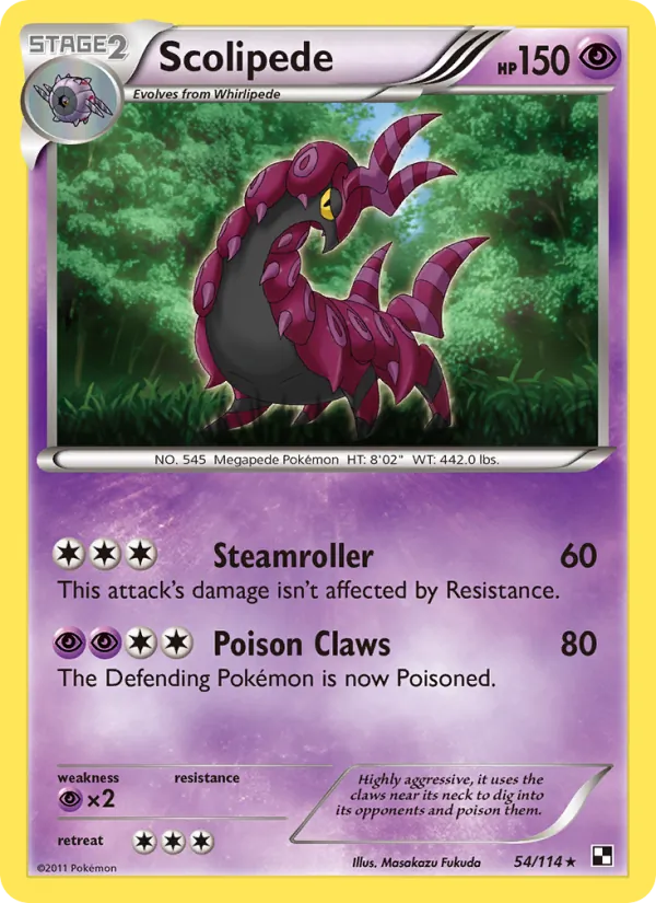 Scolipede card