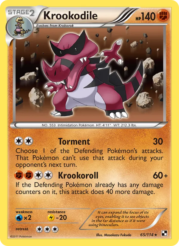 Krookodile card