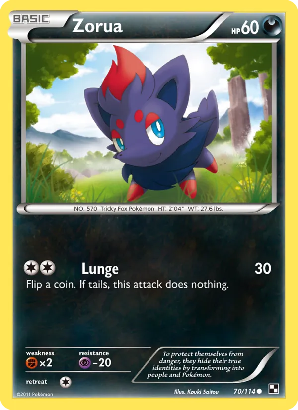 Zorua card
