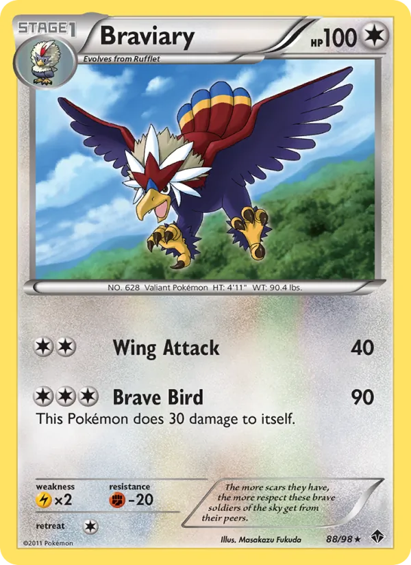 Braviary card