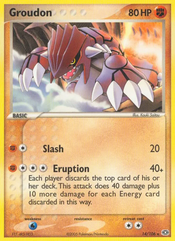 Groudon card