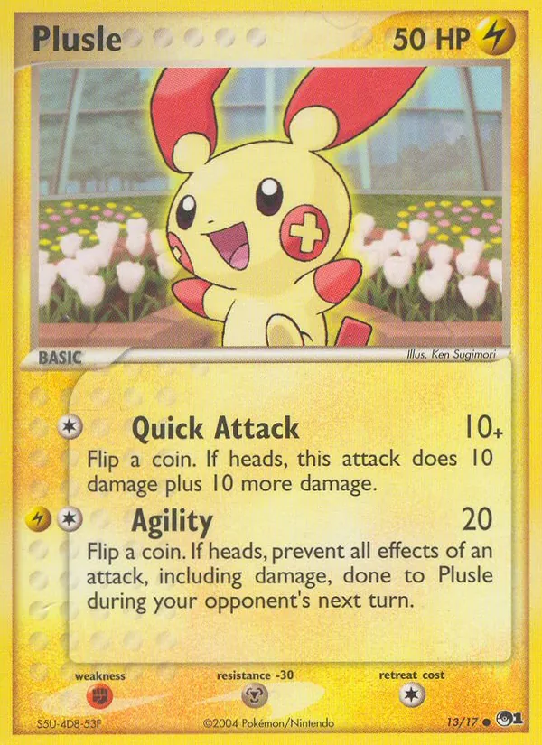 Plusle card