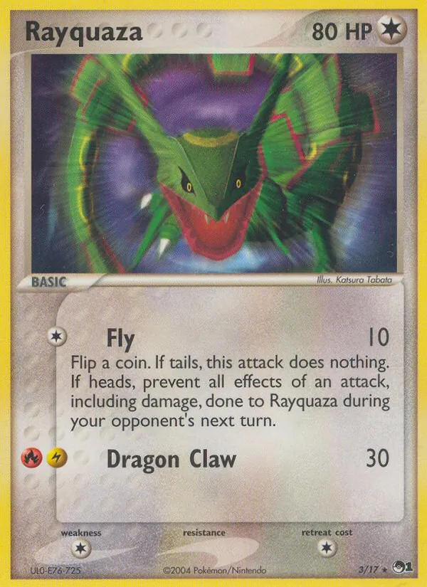 Rayquaza card