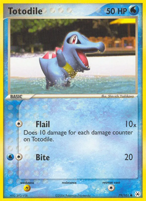 Totodile card