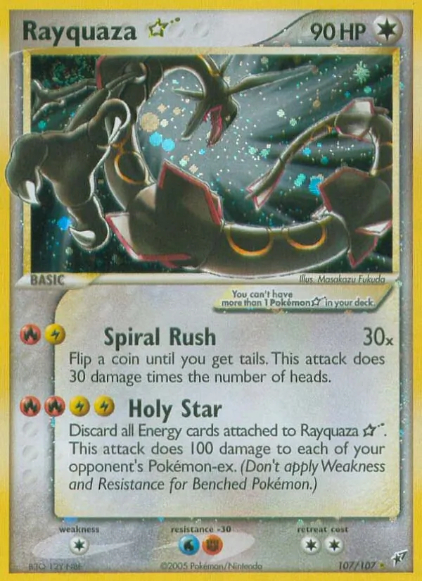 Rayquaza card