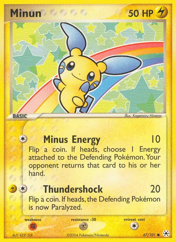 Minun card