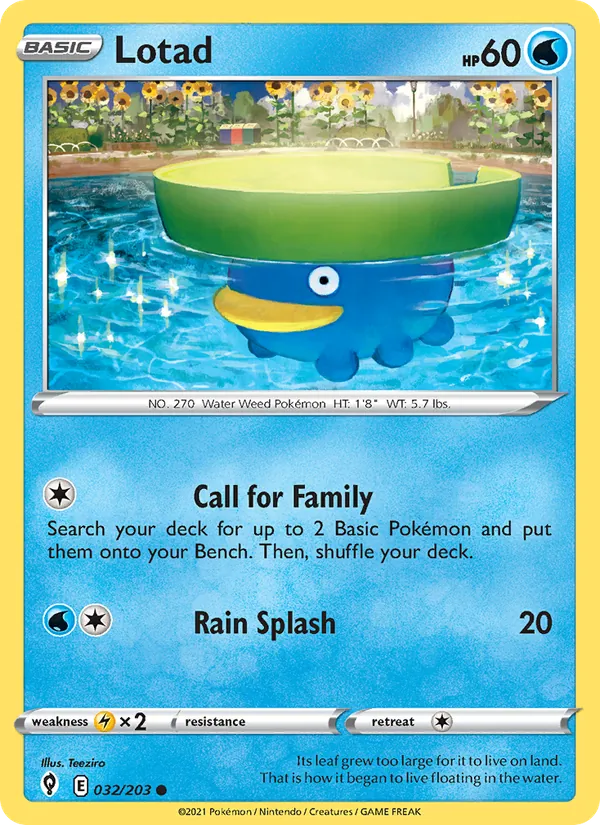 Lotad card