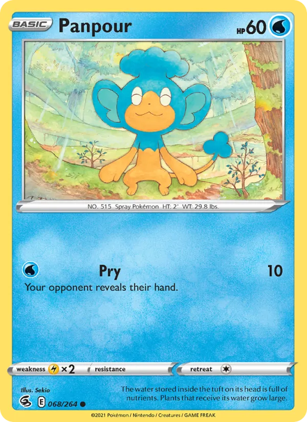 Panpour card