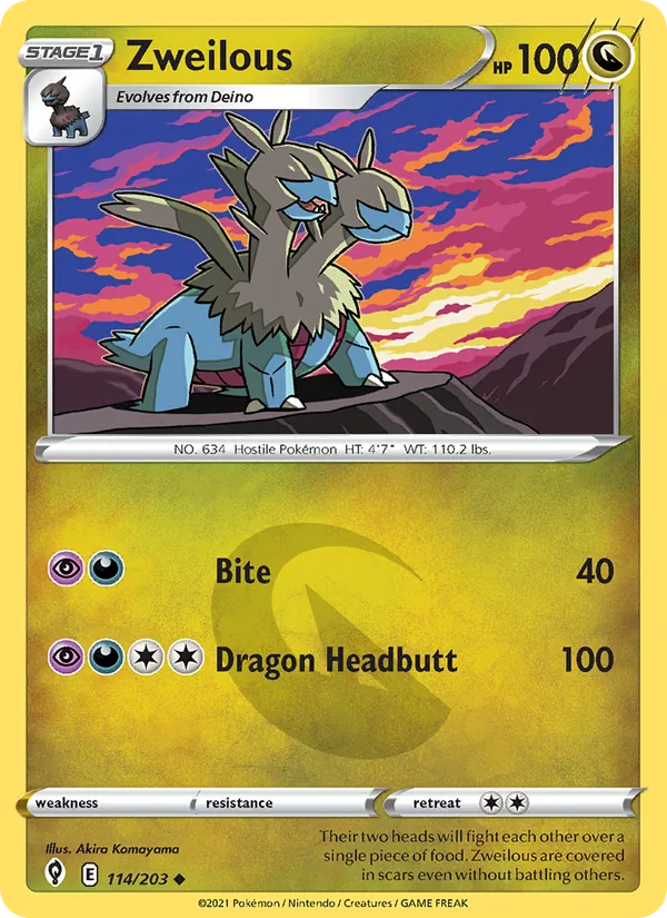 Zweilous card