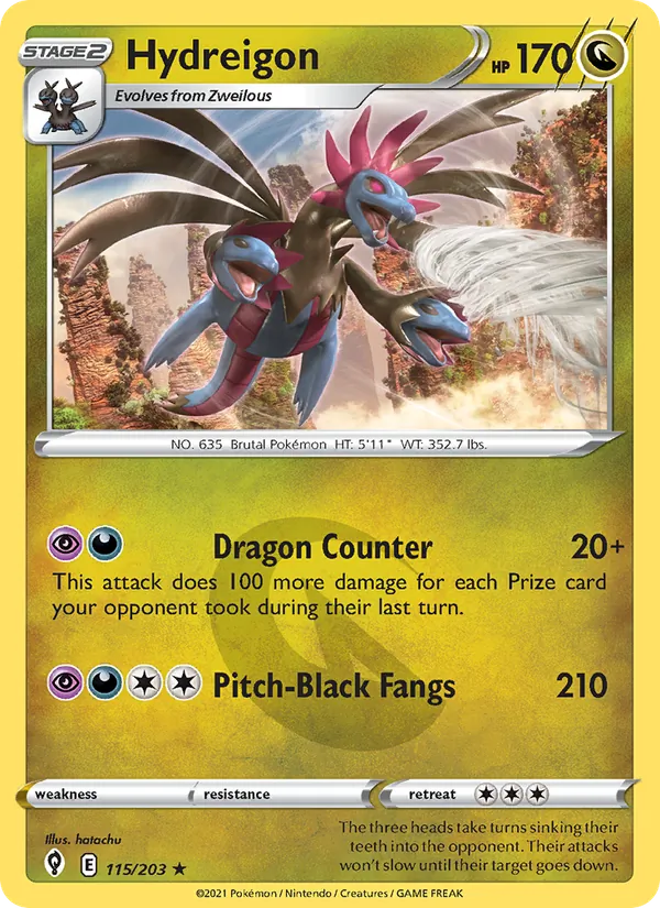 Hydreigon card