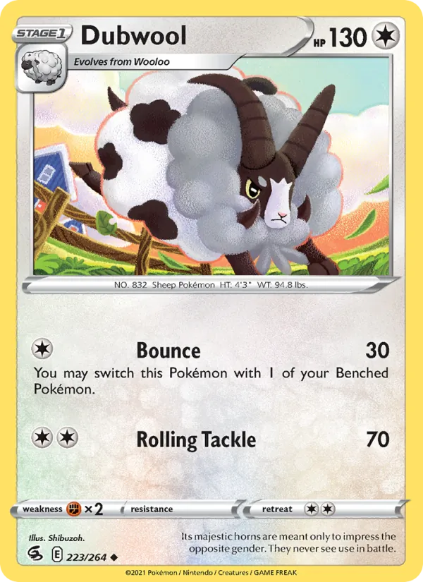 Dubwool card