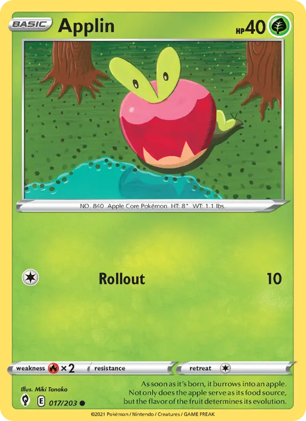 Applin card