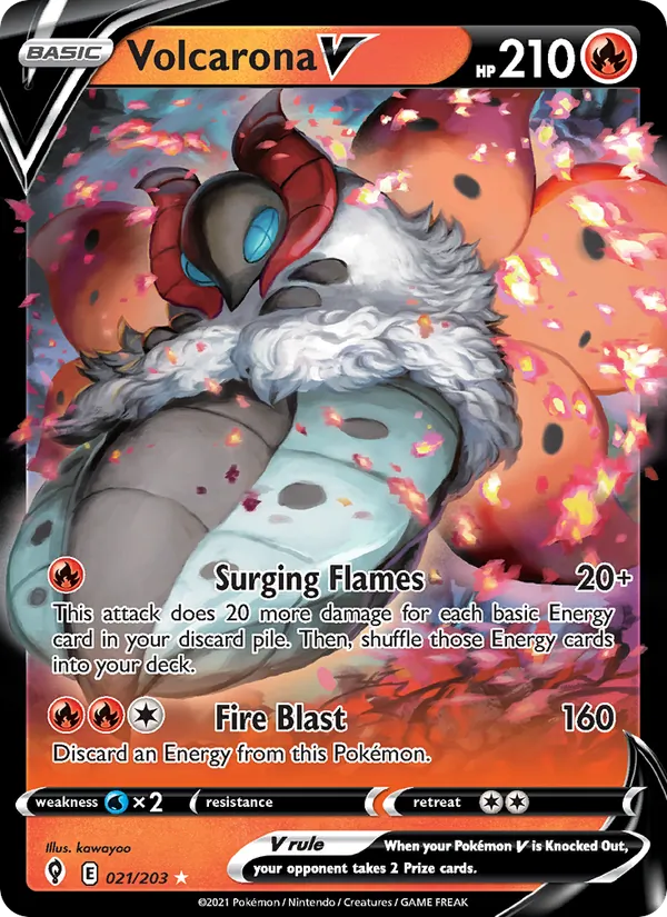 Volcarona V card