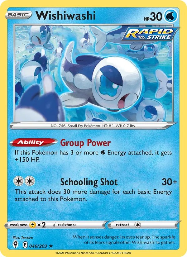 Wishiwashi card